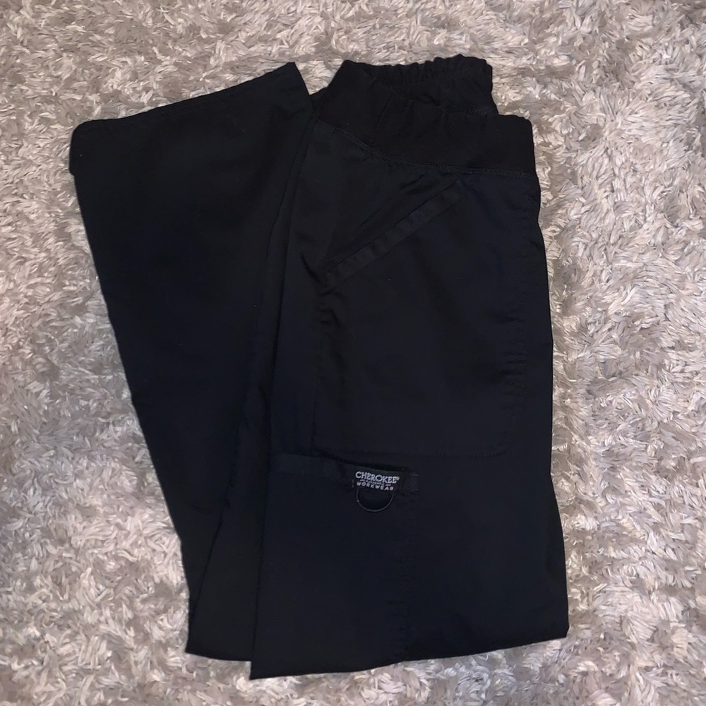 Women’s Cherokee Workwear Black Scrub Pants